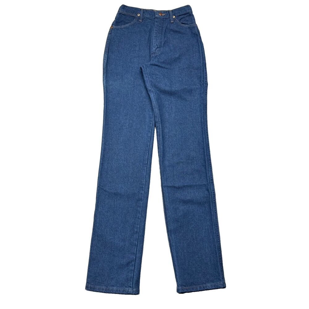 VTG Wrangler 12MWZG Jeans NWT NOS High Rise Cowboy Cut Tapered - Measure 26x36.5